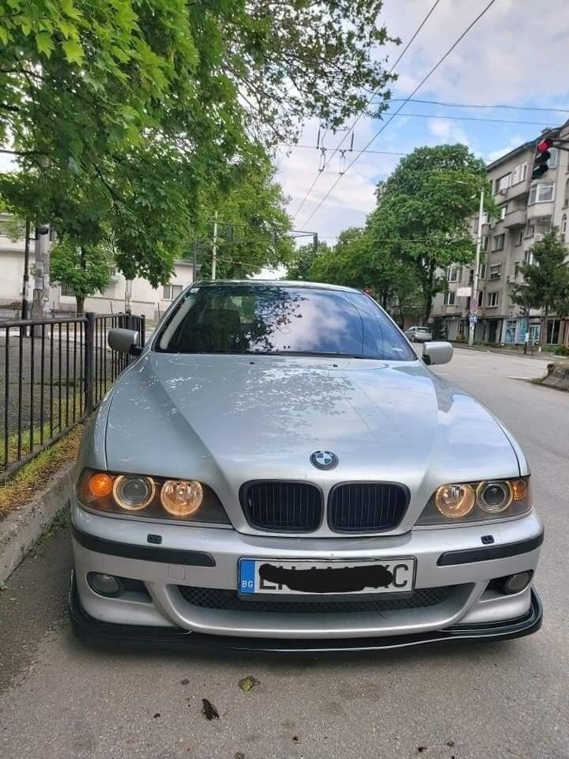 Преден Лип Спойлер за BMW E39 Хаман Модел