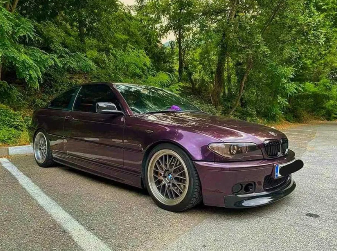 Преден М техник Лип Спойлер за BMW E46 ЦСЛ Модел