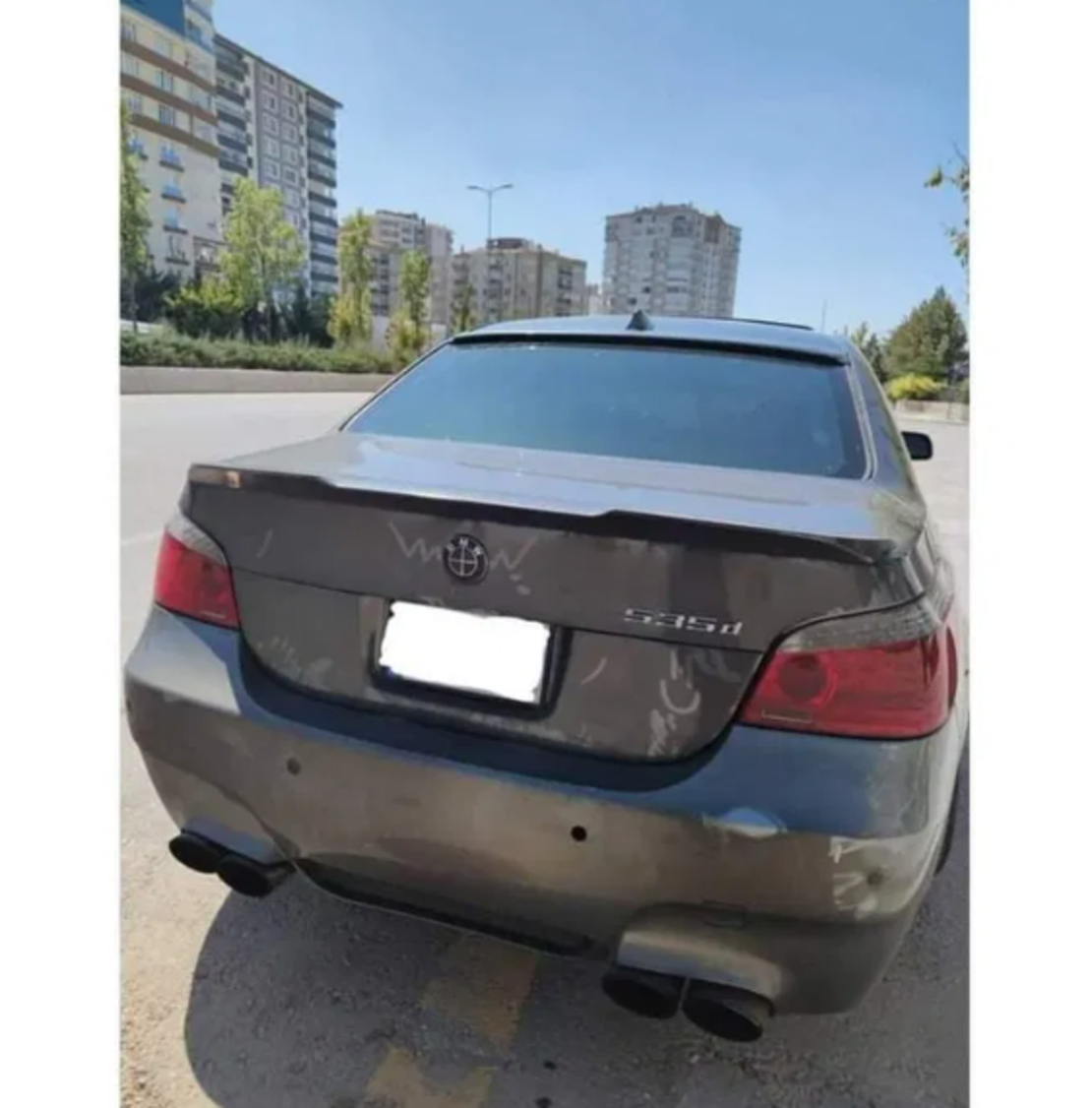 Батман Спойлер за багажника за BMW E60