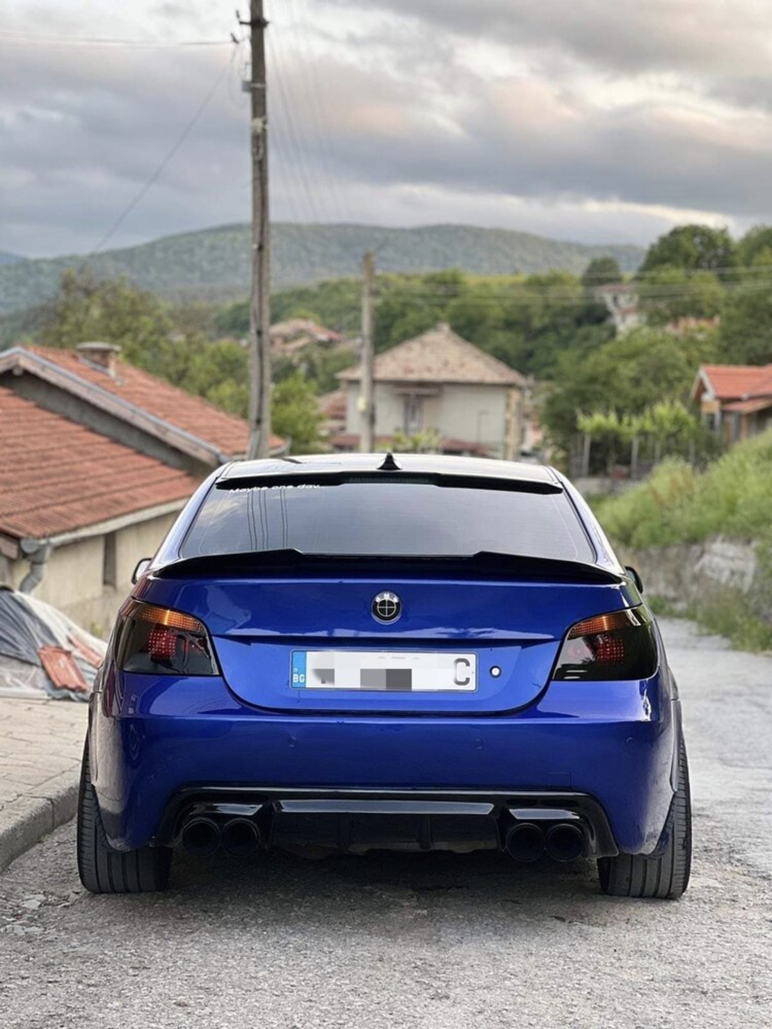 ПСМ Спойлер за багажника за BMW E60