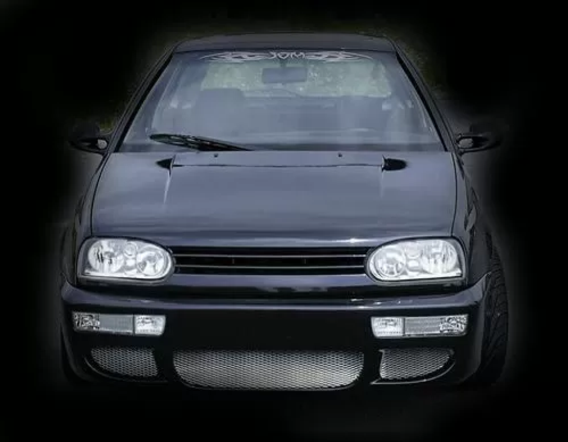 Решетка без емблема за VW Golf 3 - черна