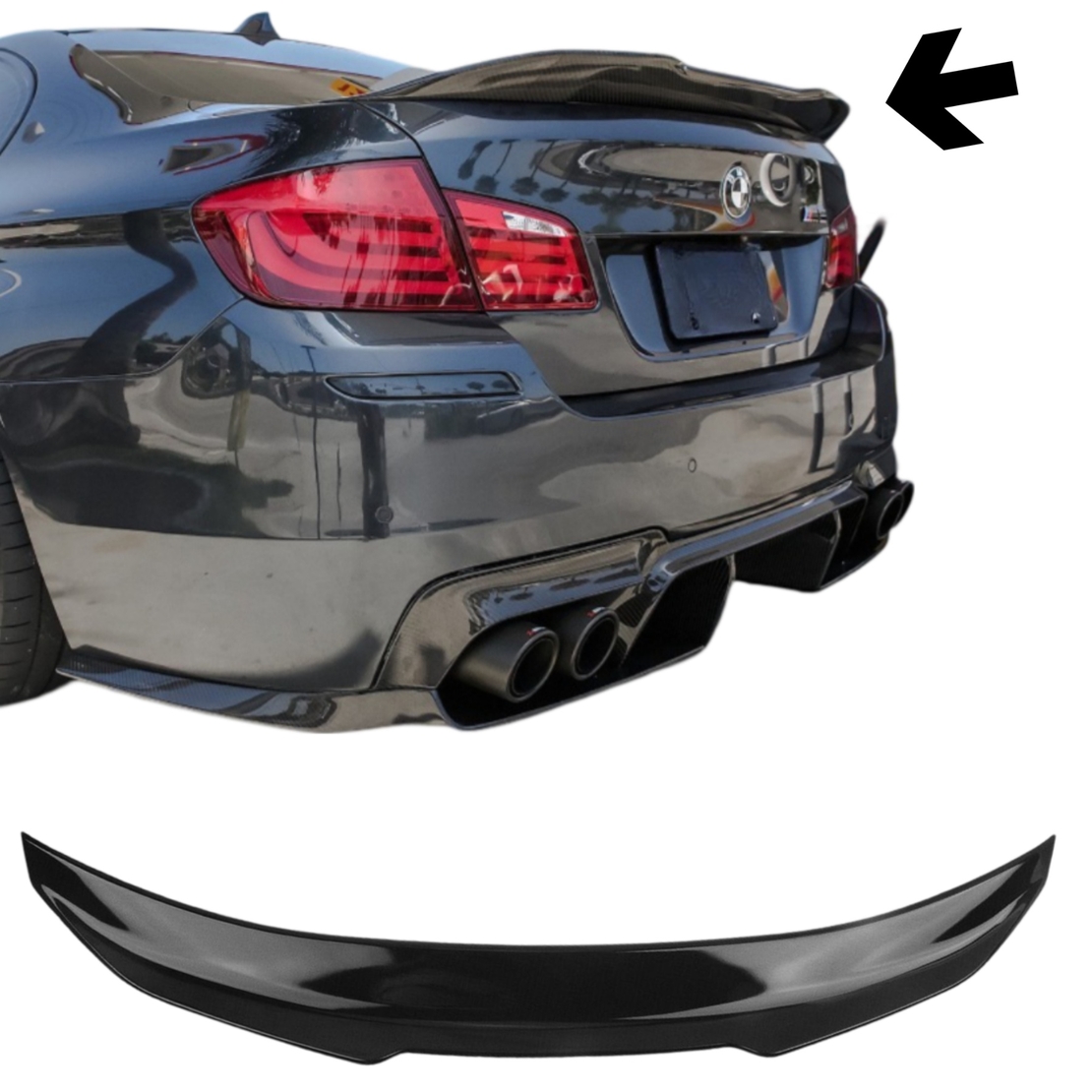 ПСМ Спойлер за багажника за BMW F10