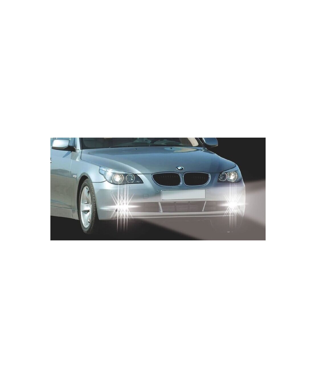 Бели крушки за халогените за BMW E60 E61