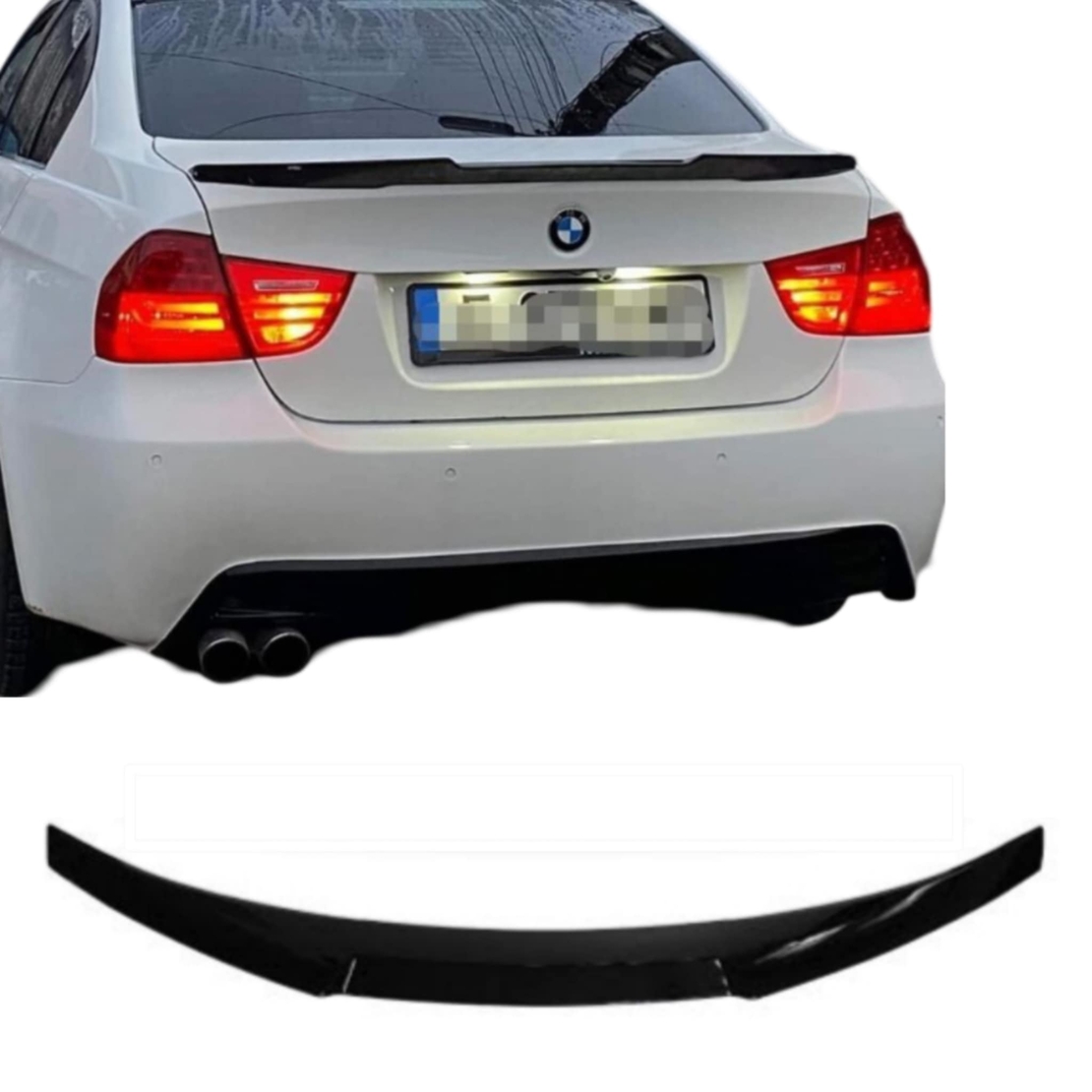 Батман Спойлер за багажника за BMW E90