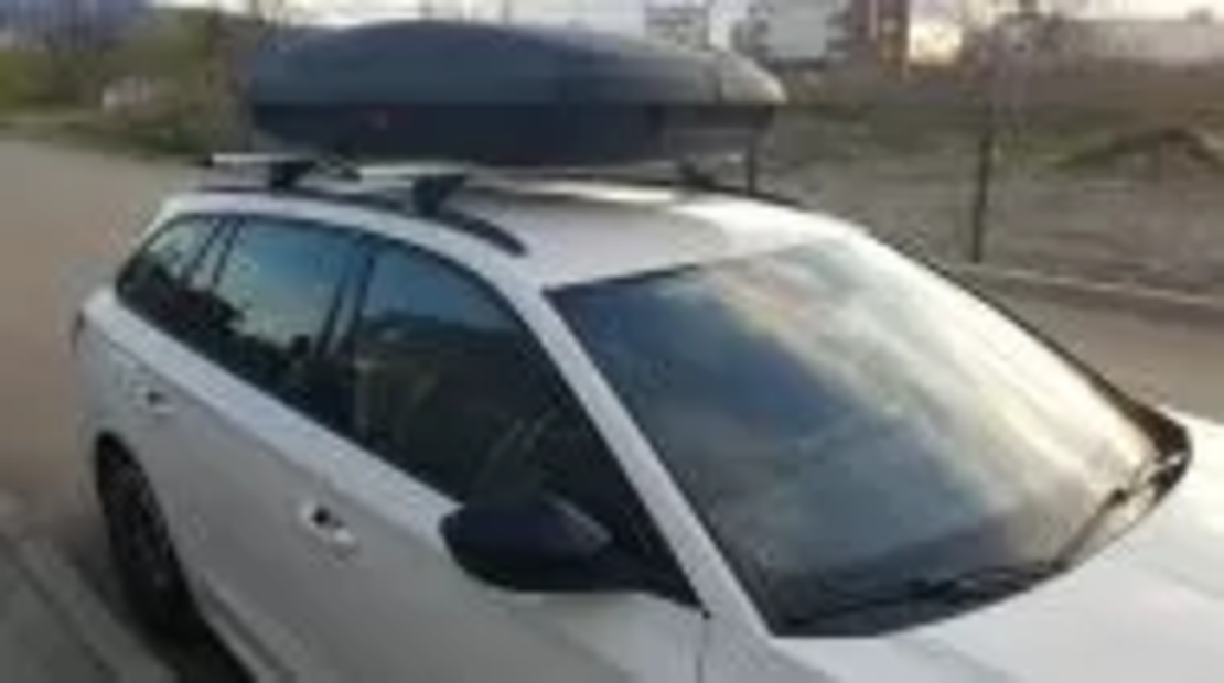 Греди напречни за багажник за кола - за вградени покривни релси без отвор - 120см, с ключ