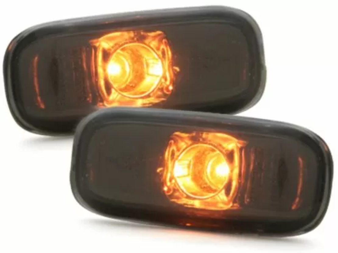 Кристални мигачи за Audi A2, A3, A4, A6, TT - опушени