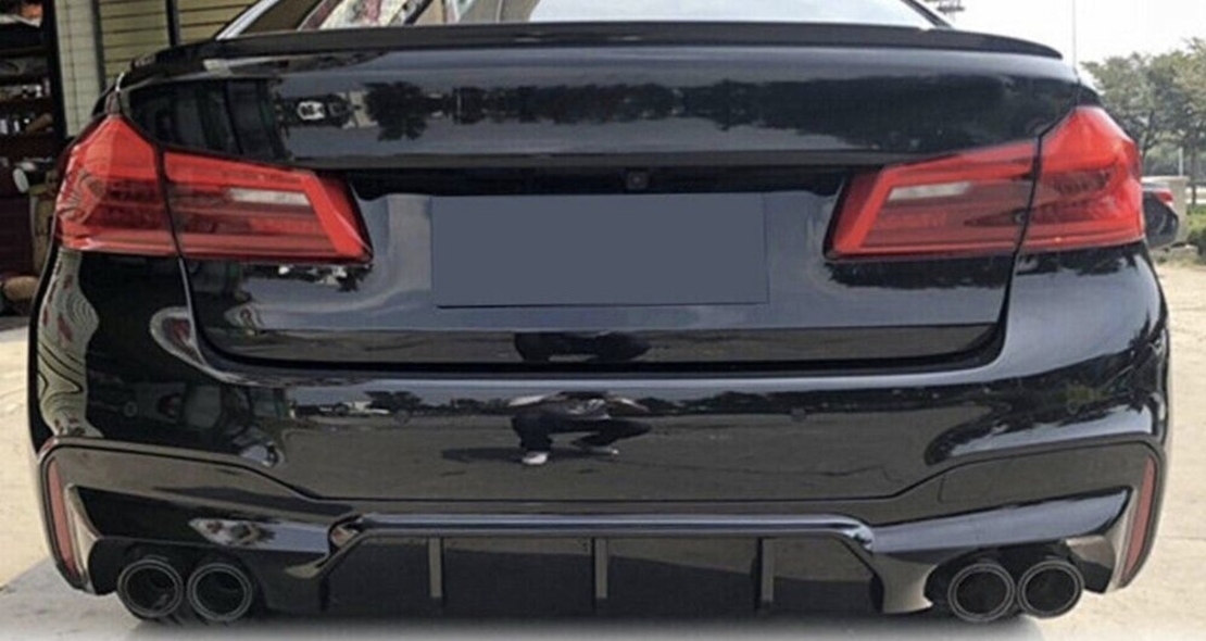 Двоен Оребрен Дифузьор за BMW G30 G31