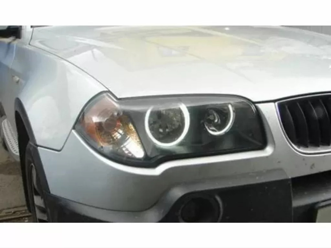 Бели рингове за Ангелски очи за BMW X3 E83 X5 E53