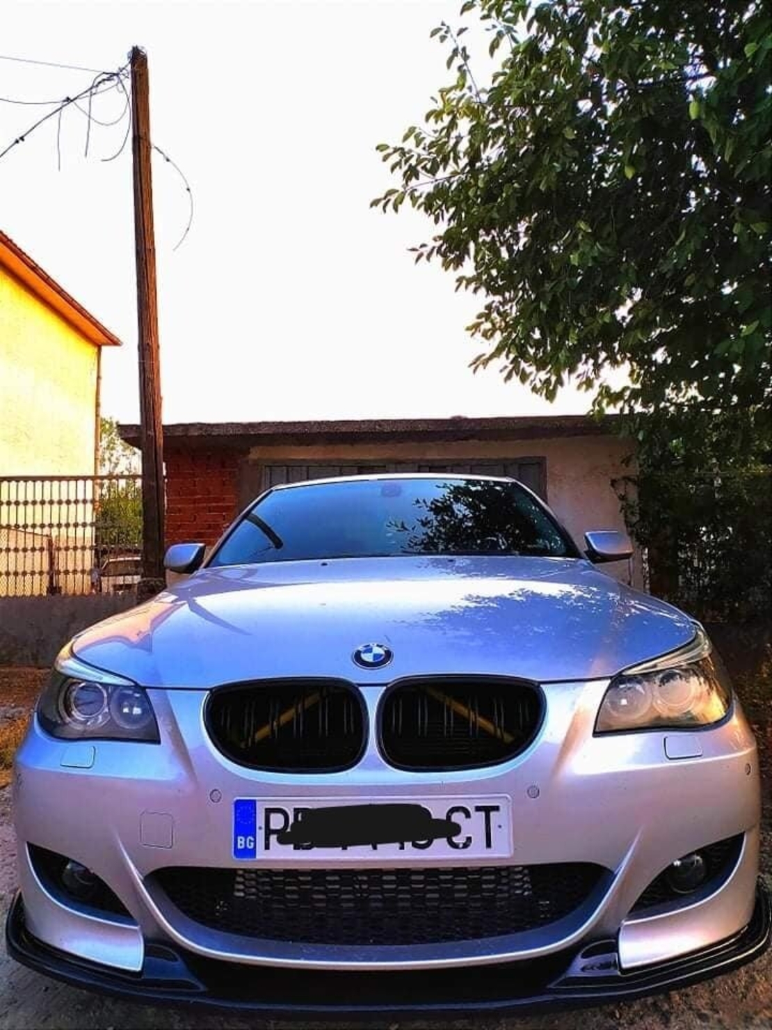 Преден М5 Лип Спойлер за BMW E60 E61