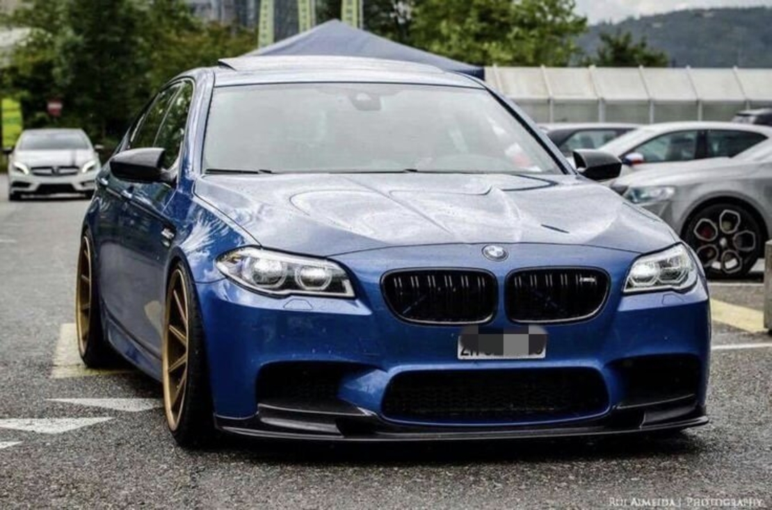 Преден M5 Лип Спойлер за BMW F10 F11