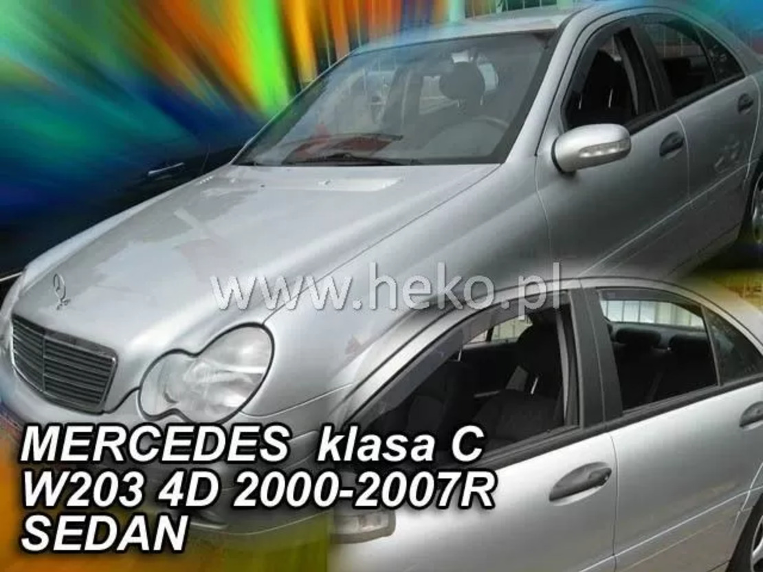 Ветробрани Heko за Mercedes Ц Класа W203 - 4бр Предни и Задни