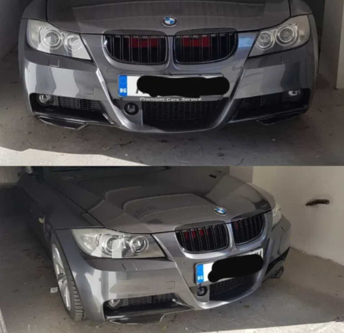 Сплитери за Предна М Техник Броня за BMW E90 (2004-2008)
