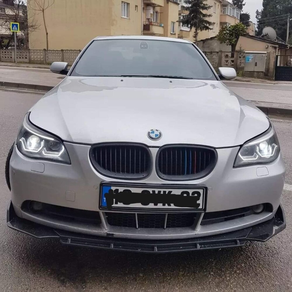 Преден Лип Спойлер Обикновенна броня за BMW E60 E61