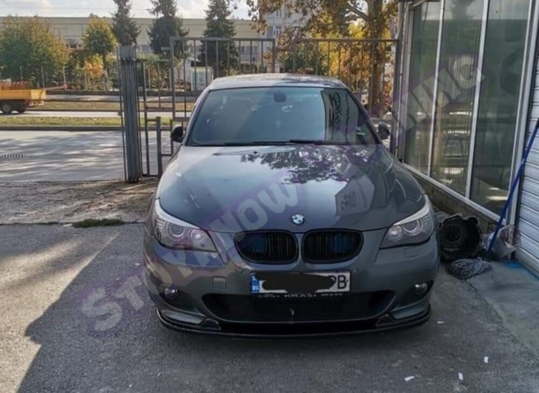 Преден Лип Спойлер M Tехник за BMW E60 E61 Без Уши