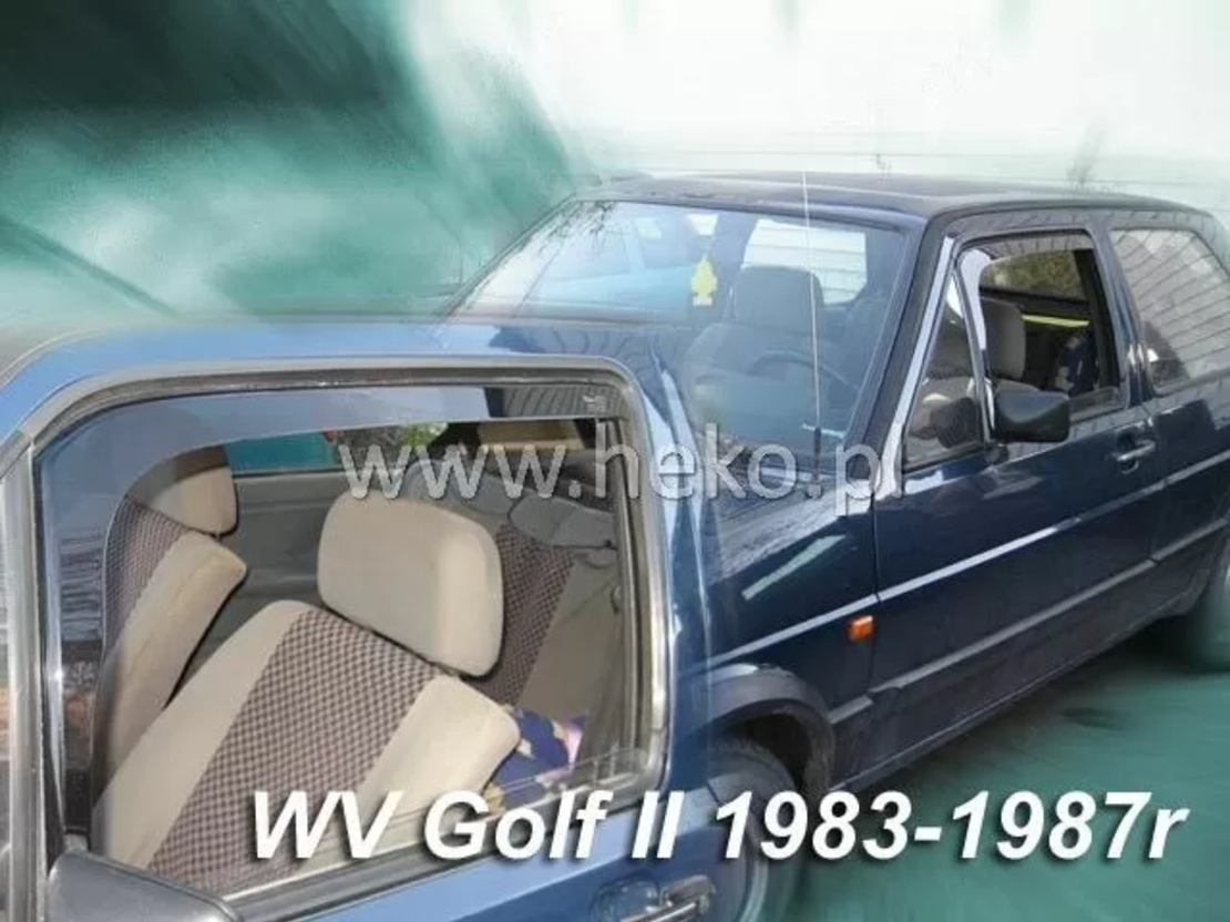 Ветробрани за VW GOLF 2  4 врати - 4бр. предни и задни