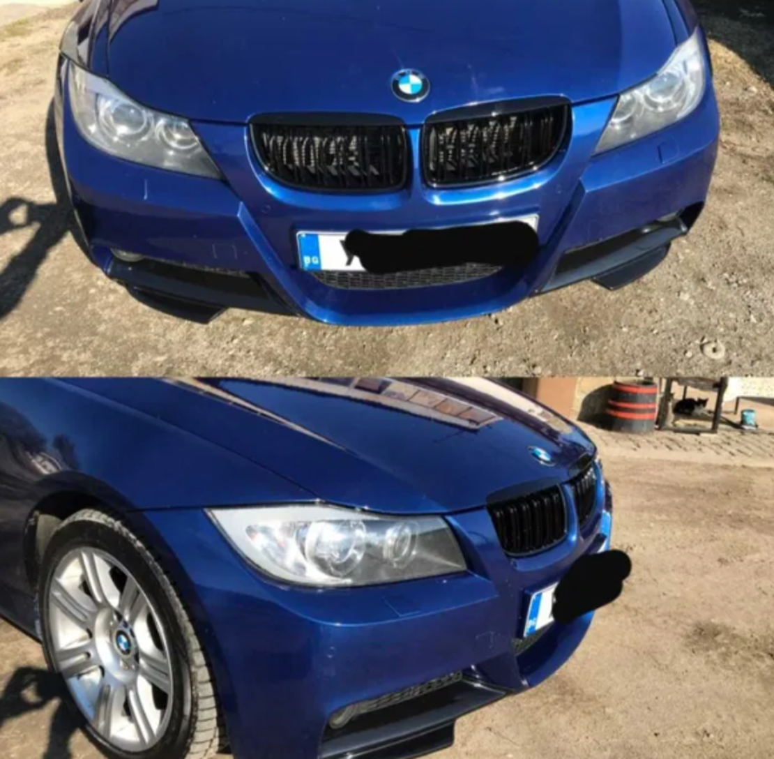 Сплитери за Предна М Техник Броня за BMW E90 (2004-2008)