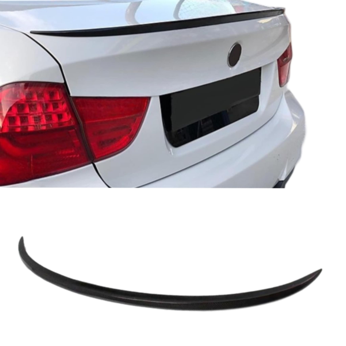 М Техник Спойлер за багажника за BMW E90
