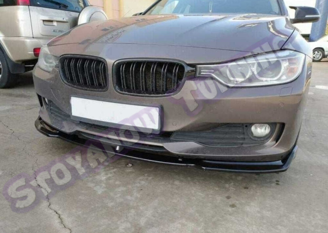 Преден Лип Спойлер за BMW F30 F31 Обикновена броня