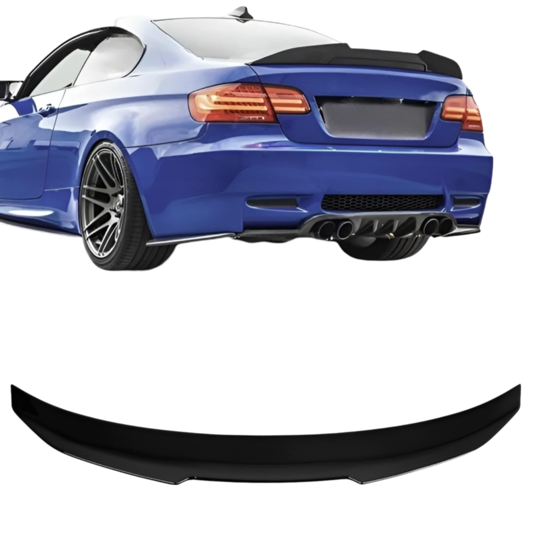 ПСМ Спойлер за багажника за BMW E92 E93