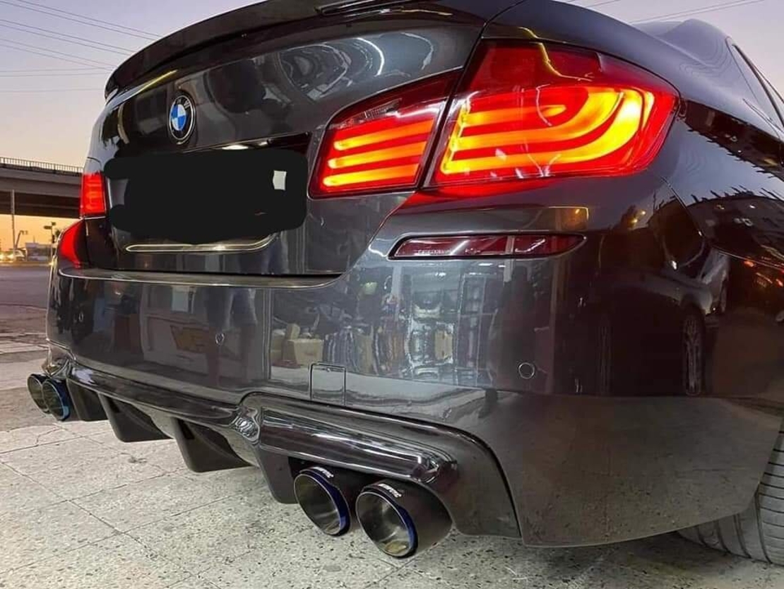 Двоен Оребрен Дифузьор за BMW F10 F11