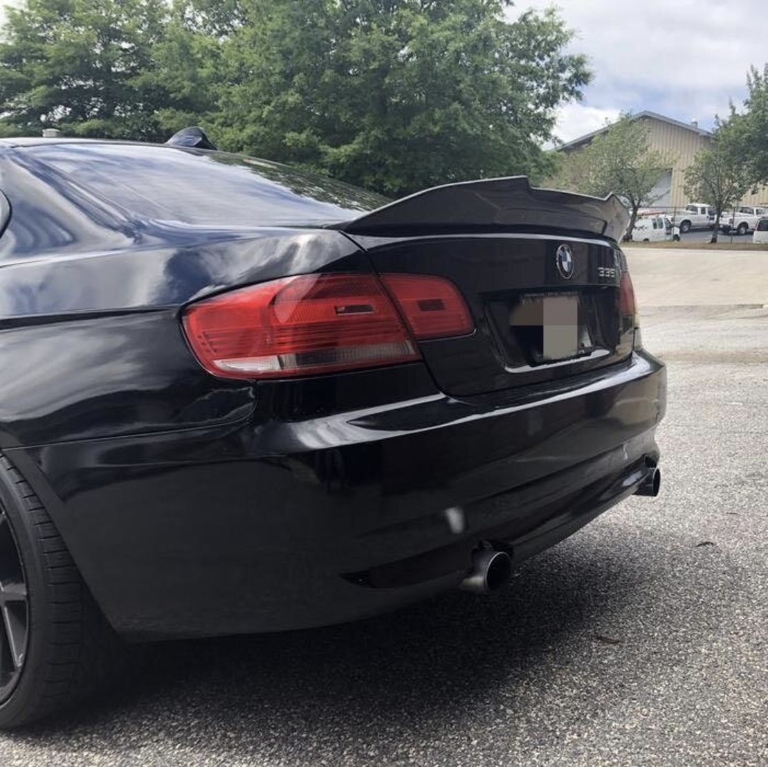 ПСМ Спойлер за багажника за BMW E92 E93