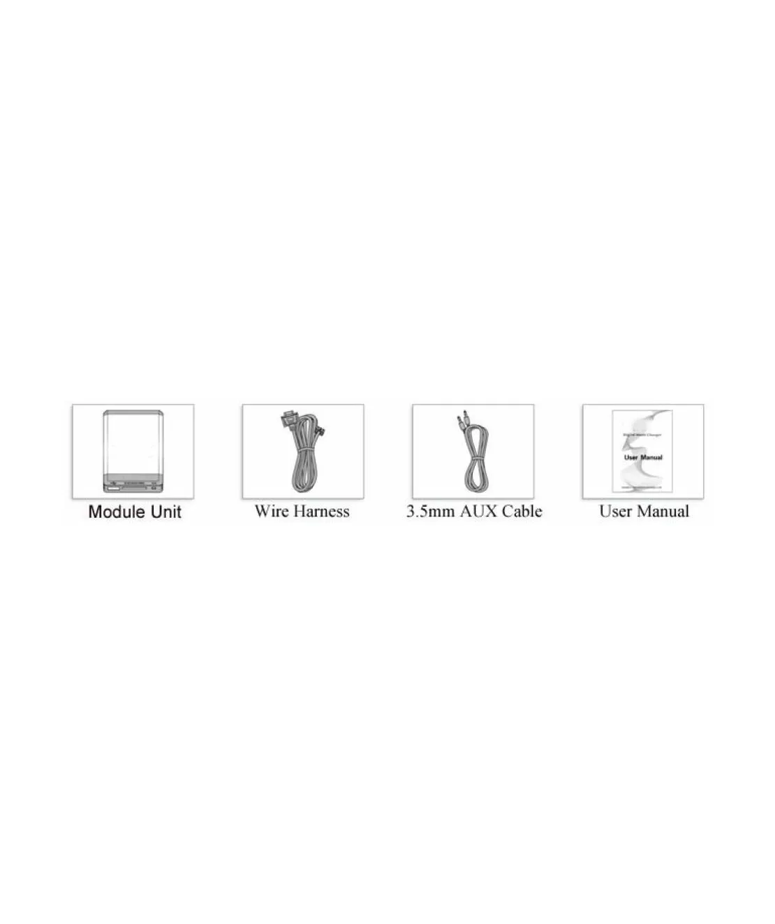 USB / MP3 audio inteface за VW GOLF 4, BORA, PASSAT, POLO, T5, SHARAN, BEETLE / AUDI A2, A3, A4, A6, A8, TT / SEAT Alhambra, Arosa, Cordoba, Ibiza, Leon, Toledo / Skoda Fabia, Octavia, Superb - с 8 пинов порт
