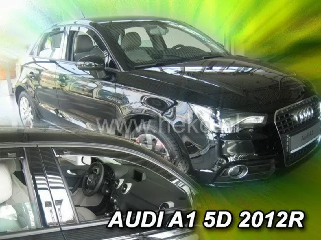 Ветробрани за AUDI A1 (2010-2018) 5 врати - 4бр. предни и задни