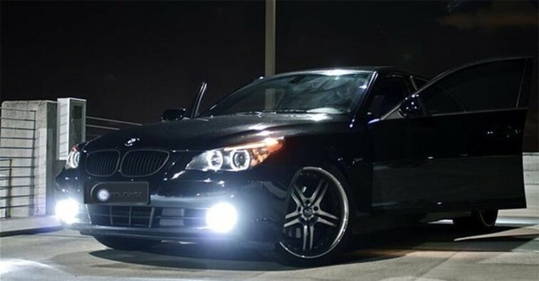 Бели крушки за халогените за BMW E60 E61