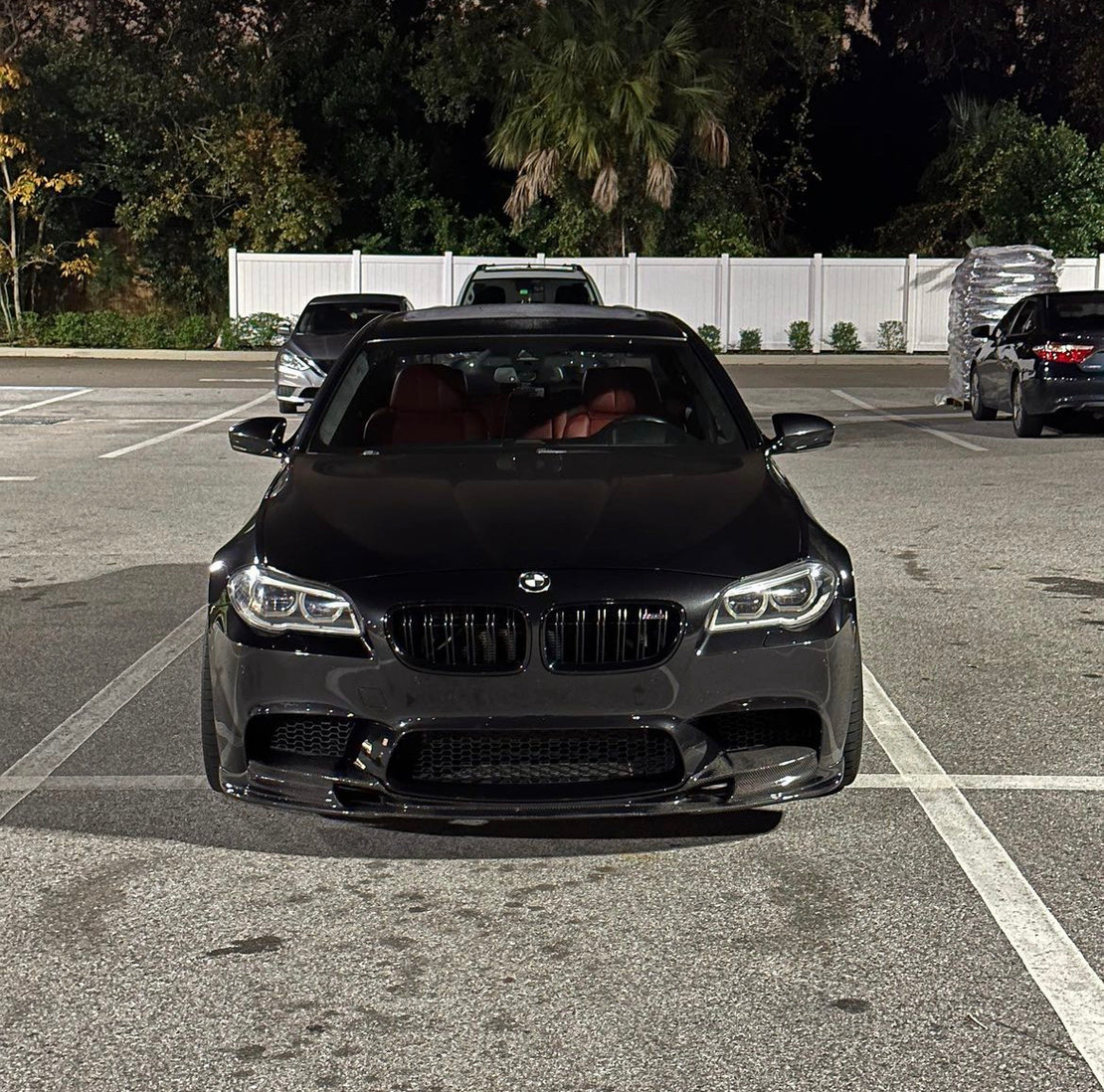 Преден M5 Лип Спойлер за BMW F10 F11