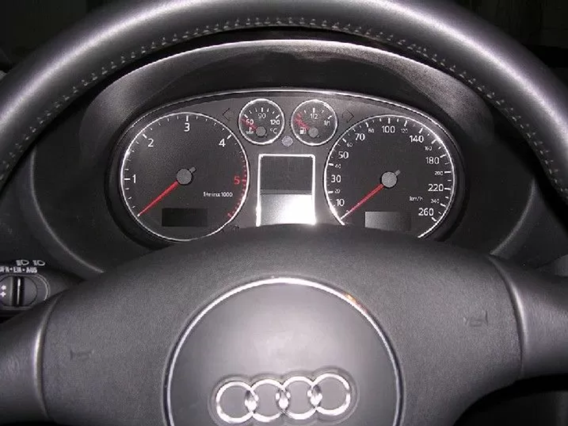 Рингове за табло за Audi A3 / Audi A4 / Audi A6 - хром