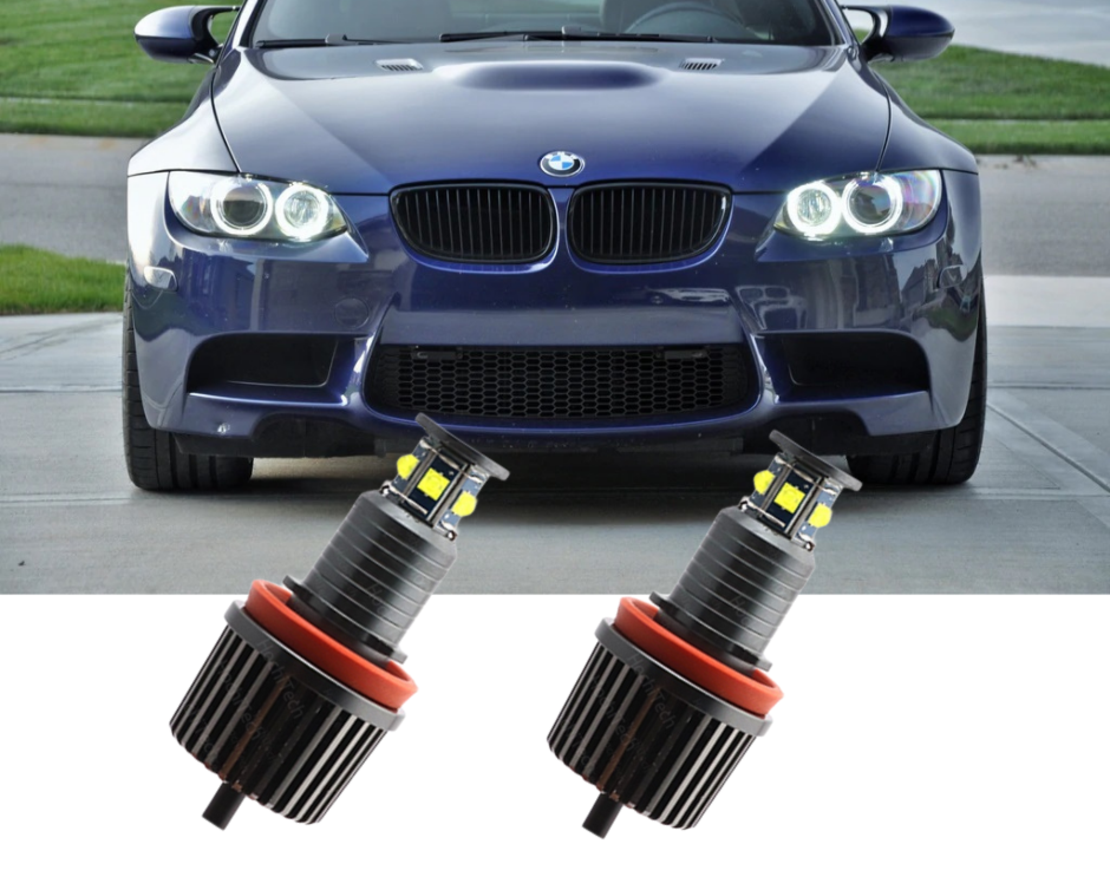 Бели крушки за ангелски очи за BMW E92 E93