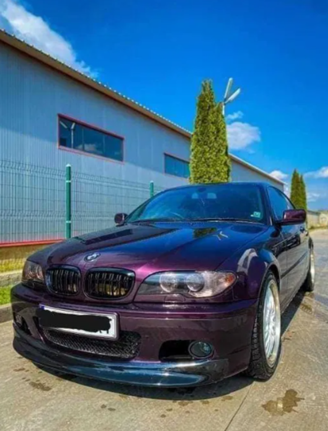 Преден М техник Лип Спойлер за BMW E46 ЦСЛ Модел