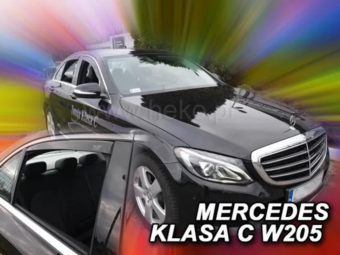 Ветробрани Heko за Mercedes Ц Класа W205 - 4бр Предни и Задни