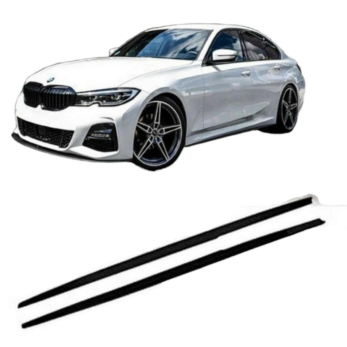 Добавки за прагове за BMW G20 G21