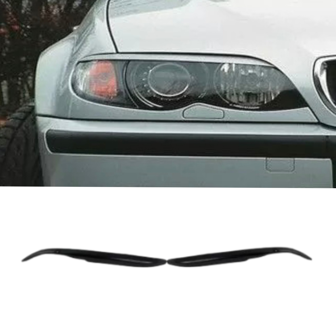 Вежди за фарове за BMW E46 Седан и Комби Фейслифт