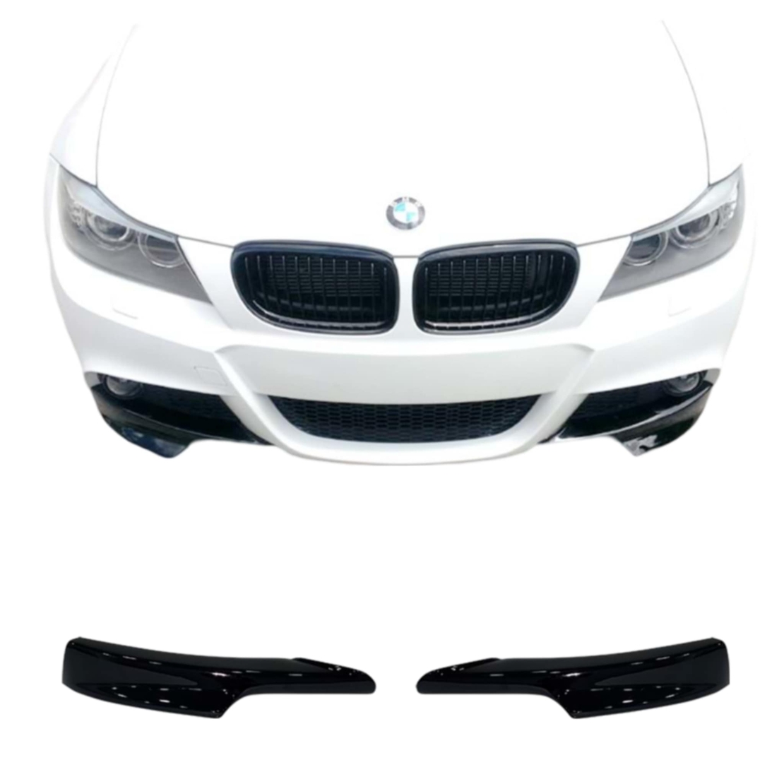 Сплитери за Предна М Техник Броня за BMW E90 (2008-2011)