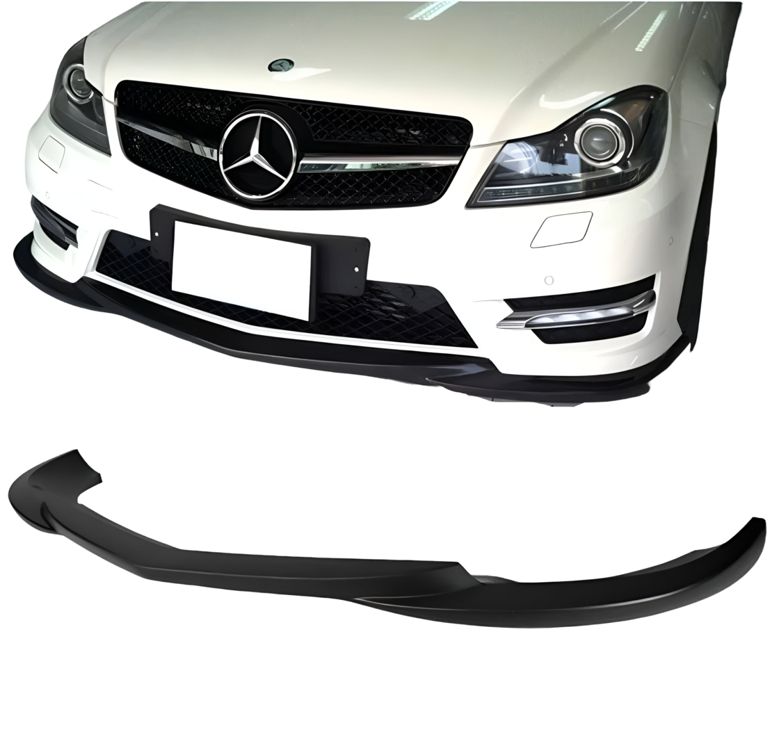 Преден Лип Спойлер за Mercedes W204 (ФЕЙСЛИФТ)
