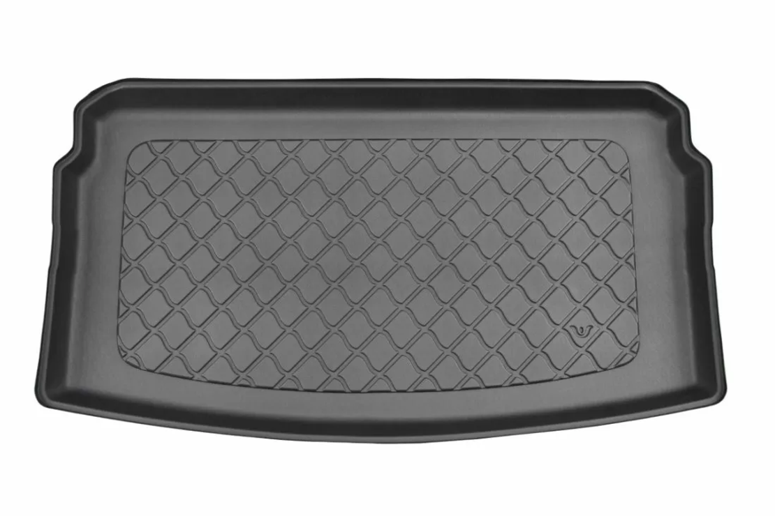 Гумирана стелка за багажник за Volkswagen Polo VI (2017+) 5 doors upper boot; adjustable boot floor in top position