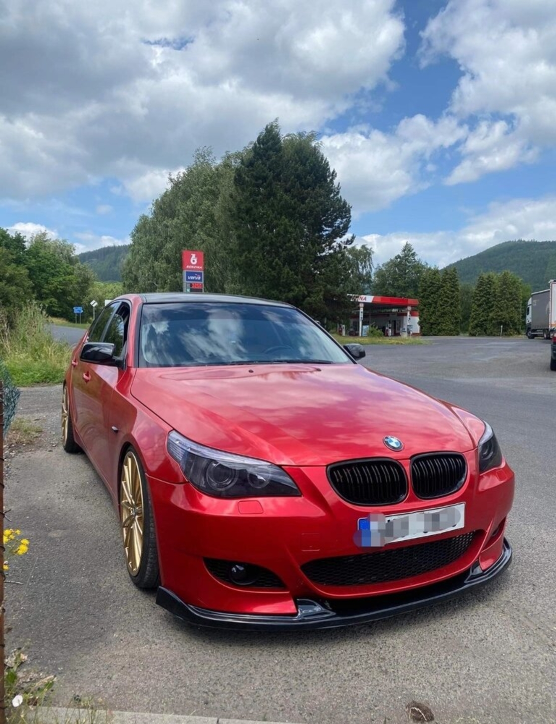 Преден М5 Лип Спойлер за BMW E60 E61