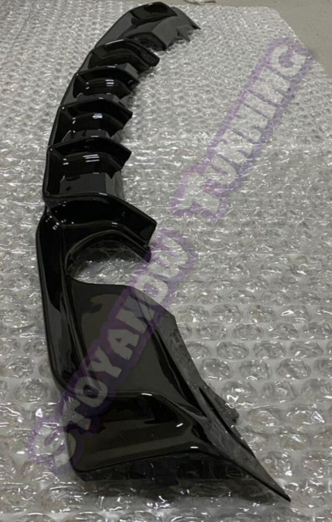 Двоен Оребрен Дифузьор за BMW F30 F31 Тип 335 340