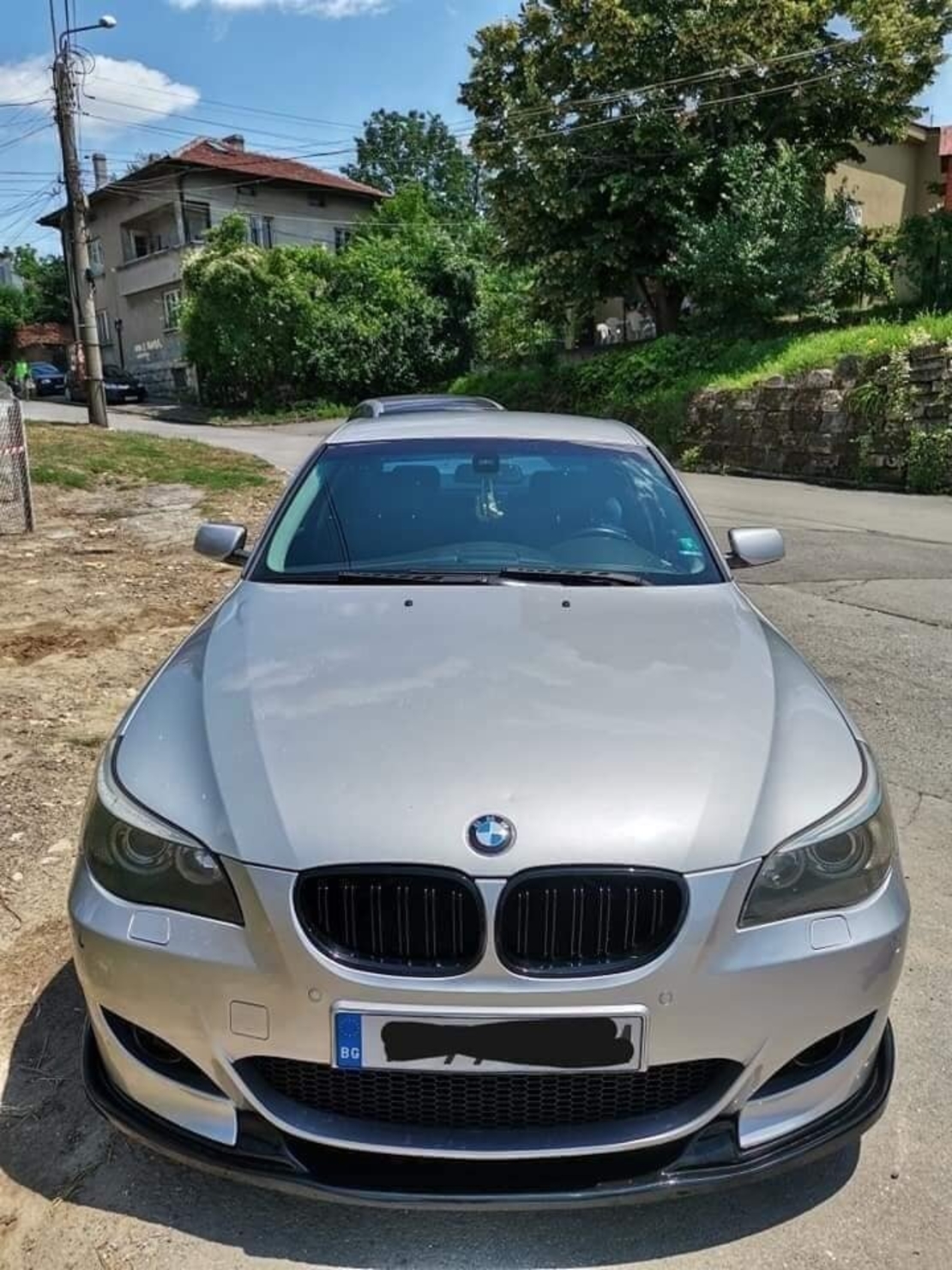 Преден М5 Лип Спойлер за BMW E60 E61