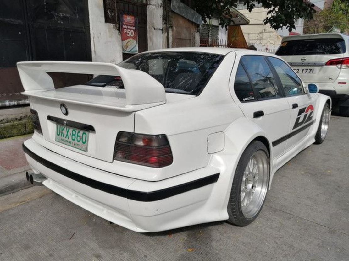 GT Спойлер за багажника за BMW E36 Седан