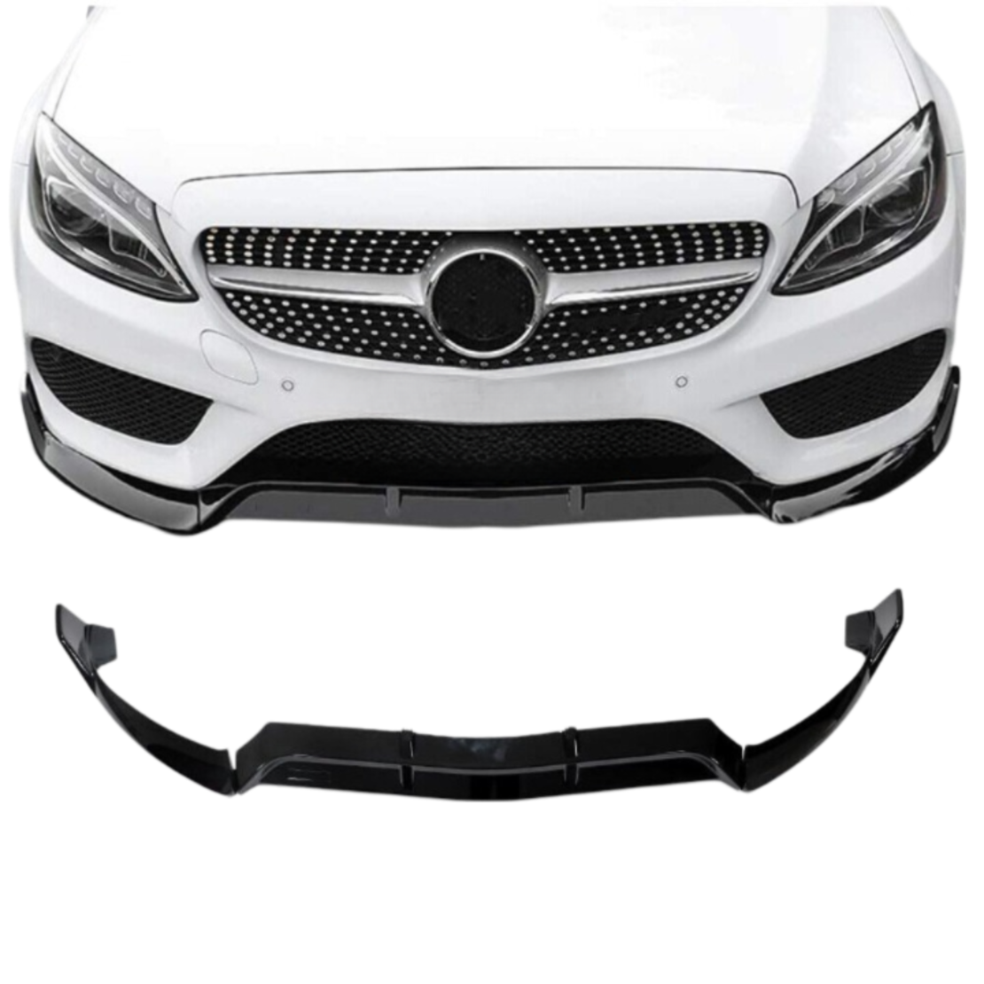 Преден Лип Спойлер за Mercedes Ц Класа W205