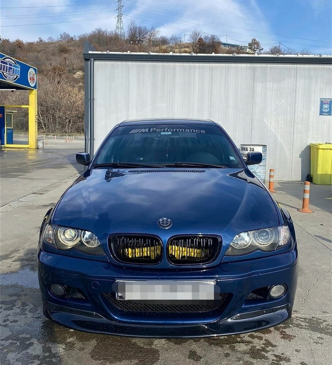 Преден М3 Лип Спойлер за BMW E46 ЦСЛ Модел