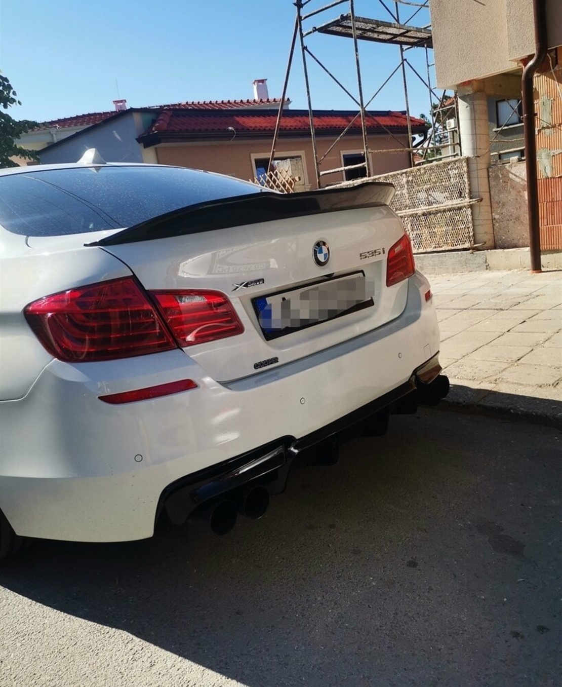 ПСМ Спойлер за багажника за BMW F10