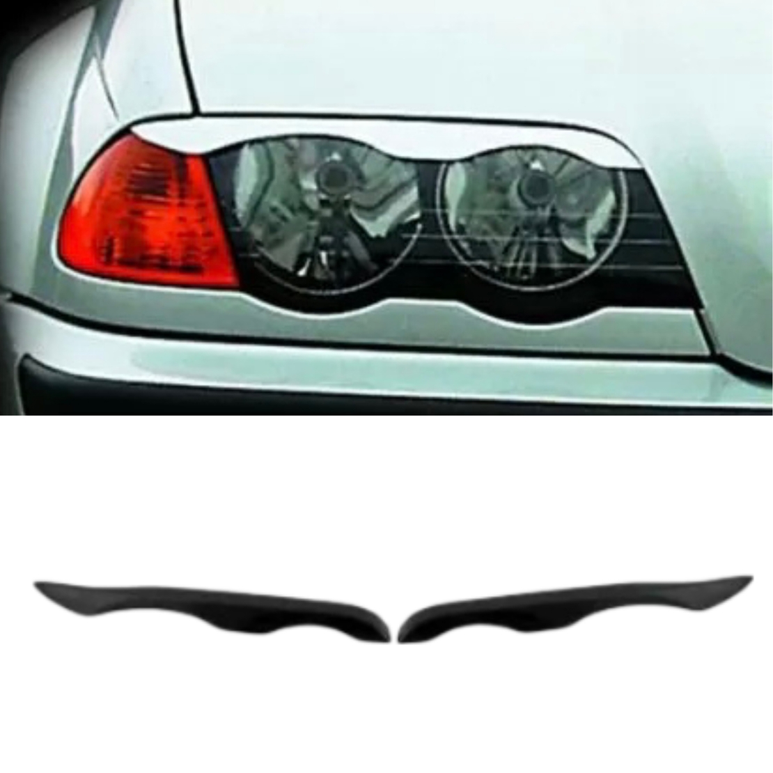 Вежди за фарове за BMW E46 Седан и Комби Преди Фейслифт