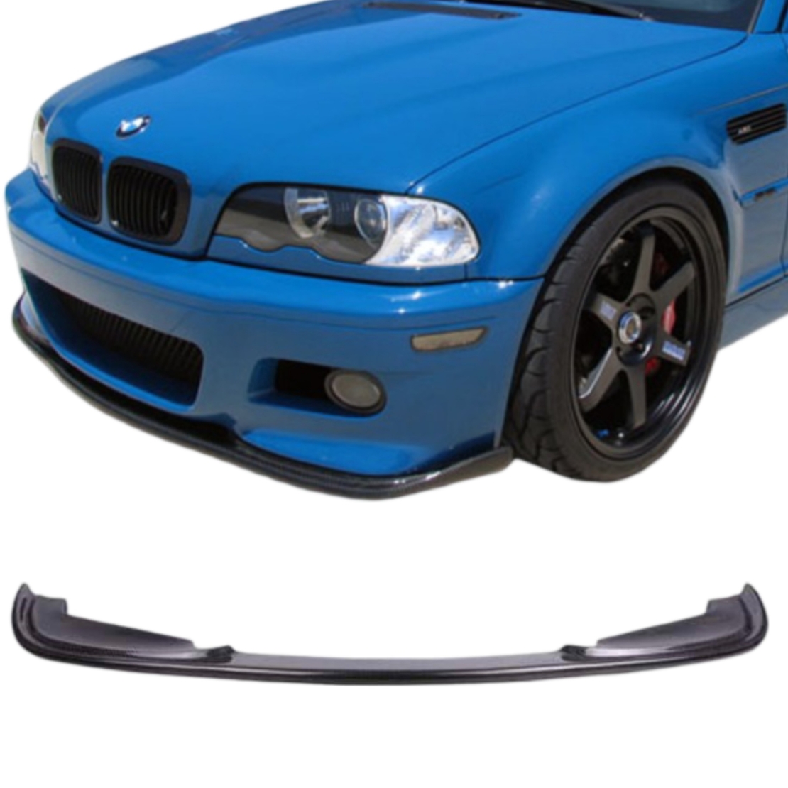 Преден М3 Лип Спойлер за BMW E46 Хаман Модел