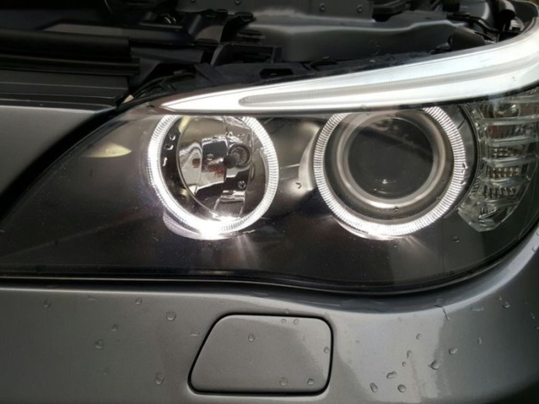 Бели крушки за ангелски очи за BMW E60 E61 E65 E53