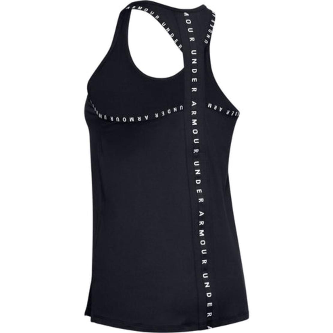 Дамски топ Under Armour Knockout tank black white