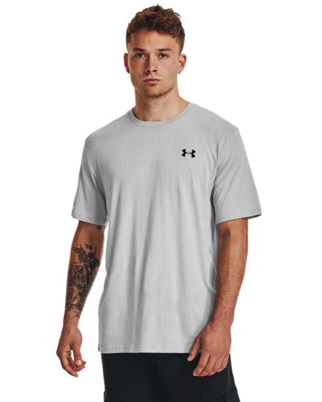 Мъжка тениска UA M L CHEST LOCKUP SS MFO Men